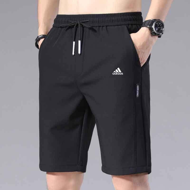 Adidas UNISEX Shorts Casual Short Pants Plus Size Beach Shorts Men s Leisure Elastic Teenagers Daily Sports Shorts BRAND NEW READY STOCKS