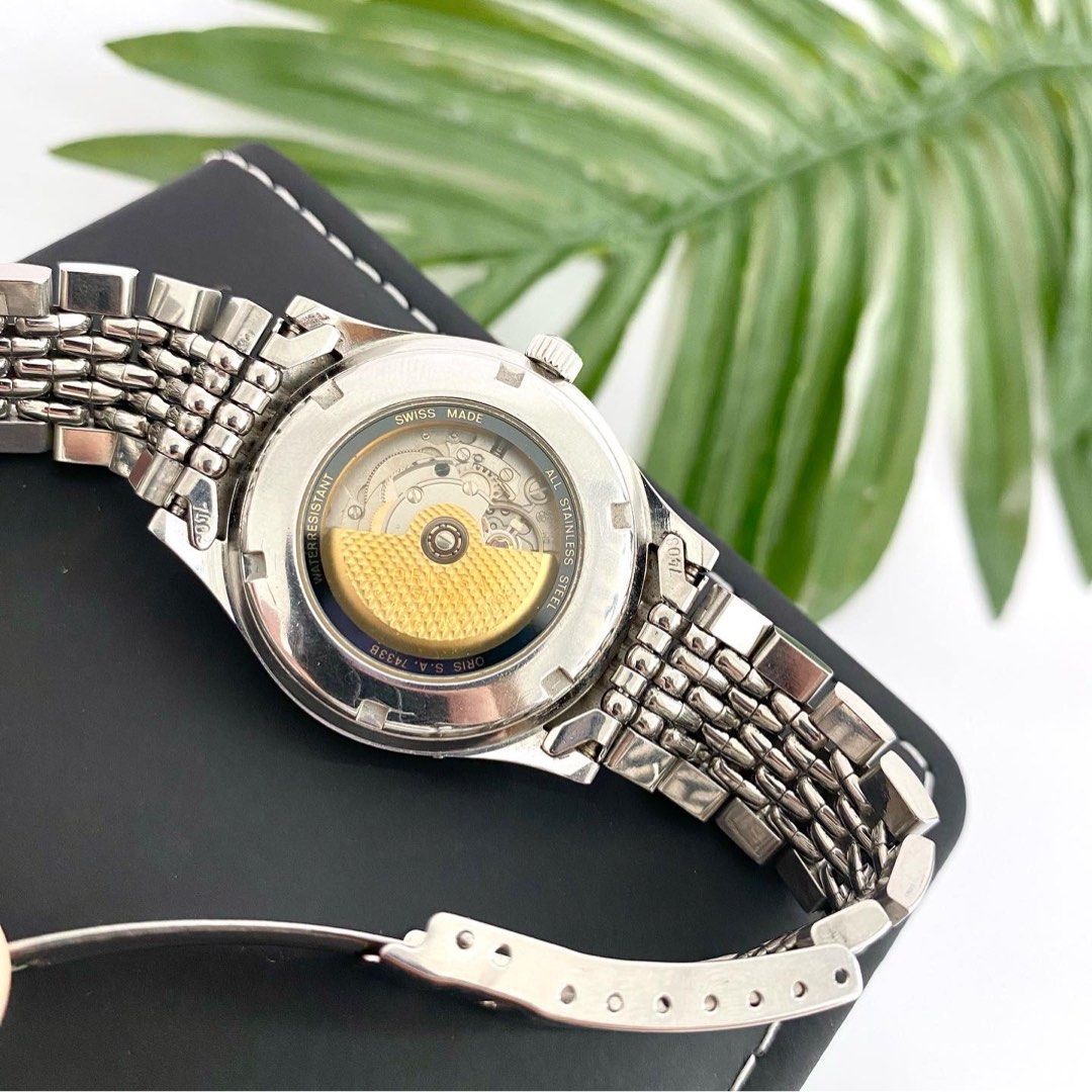 Oris calendar hotsell moonphase