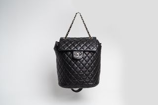 💯 Rent: Chanel Black Urban Spirit Backpack