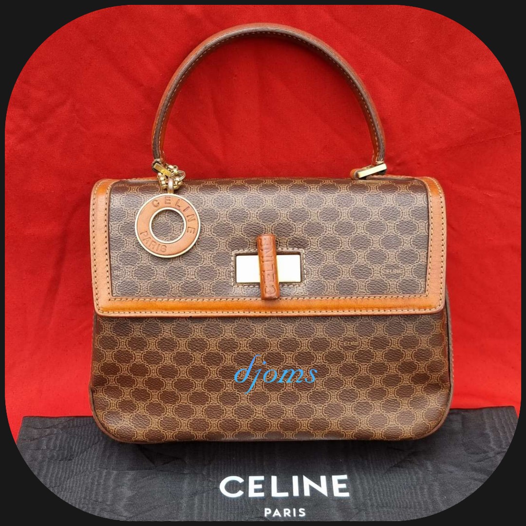 CELINE Vintage Macadam Bag – Collections Couture