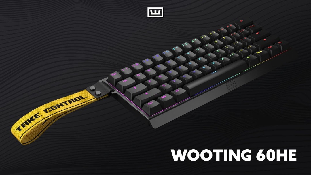 全新未開Wooting 60HE 類比機械鍵盤100% New, 電腦＆科技, 電腦周邊及