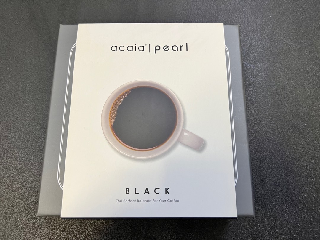 Acaia Pearl Coffee Scale in Black (MINT Condition), 家庭電器, 廚房