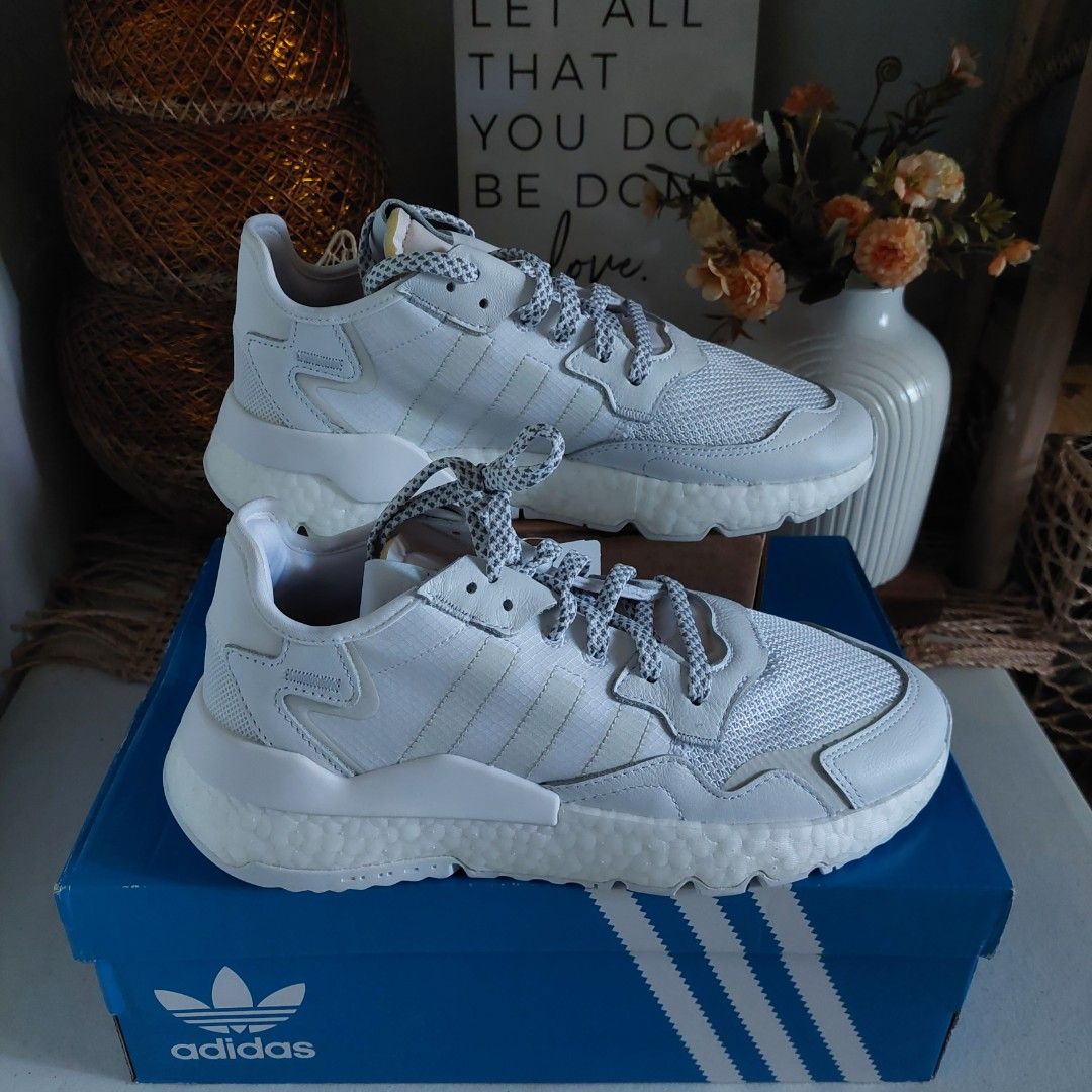 Adidas Nite Jogger White size 8.5 US