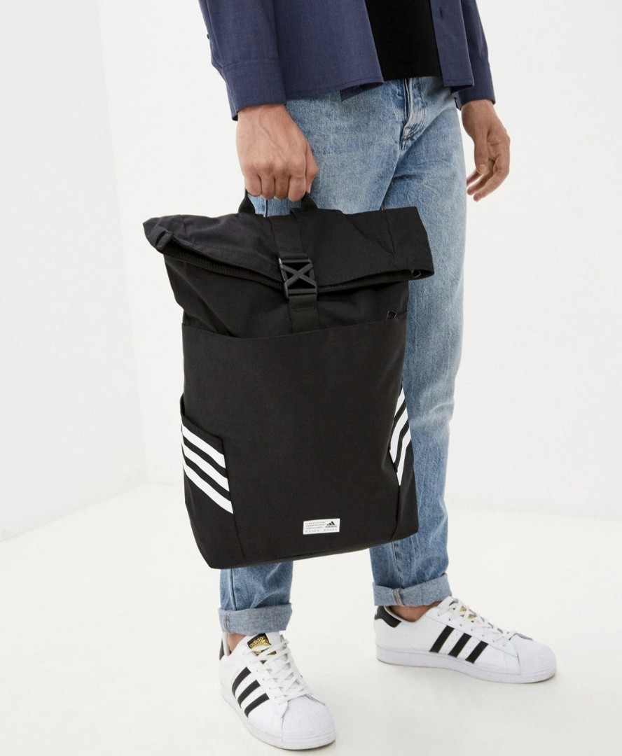 Adidas Roll Top Backpack Bags, Backpacks on