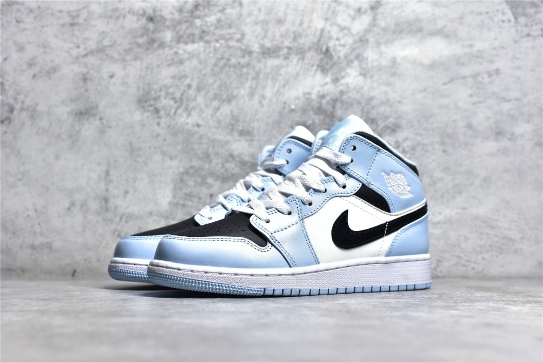 Jordan 1 baby blue and black on sale