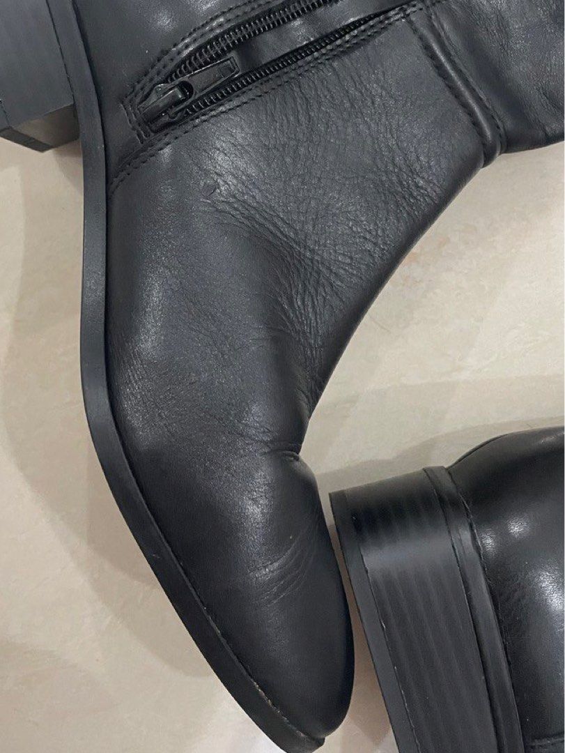 aldo thigh high leather boots