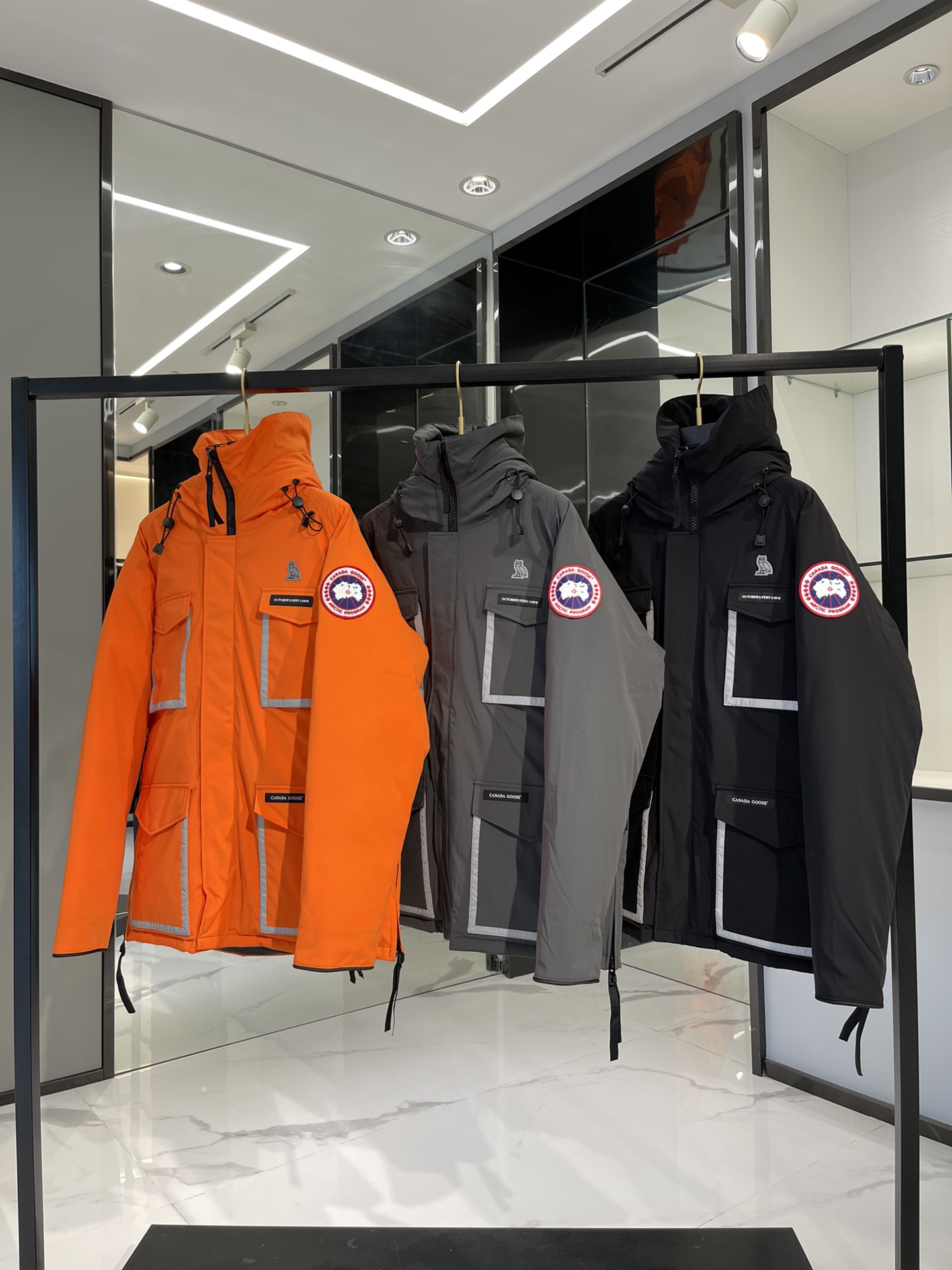 Authentic Canada Goose X OVO Chilliwack 4071MOV Owl Joint Jacket