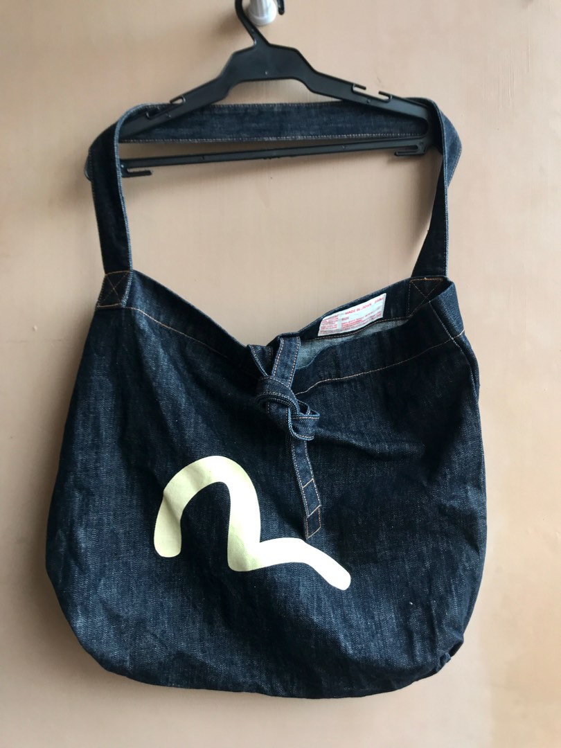 バッグ YAMANE EVISU / combination tote bag EVISU Yamane Tote Bag Blue New From Japan | eBay