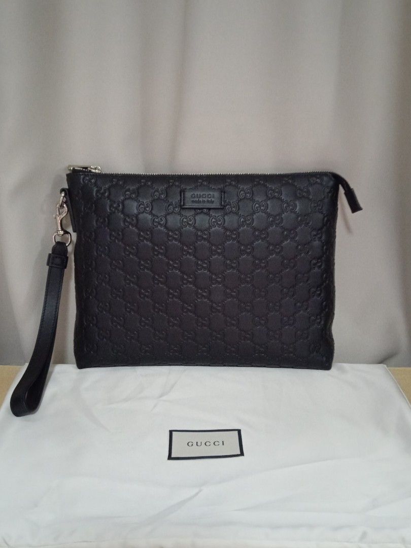 Gucci signature clearance soft men's bag