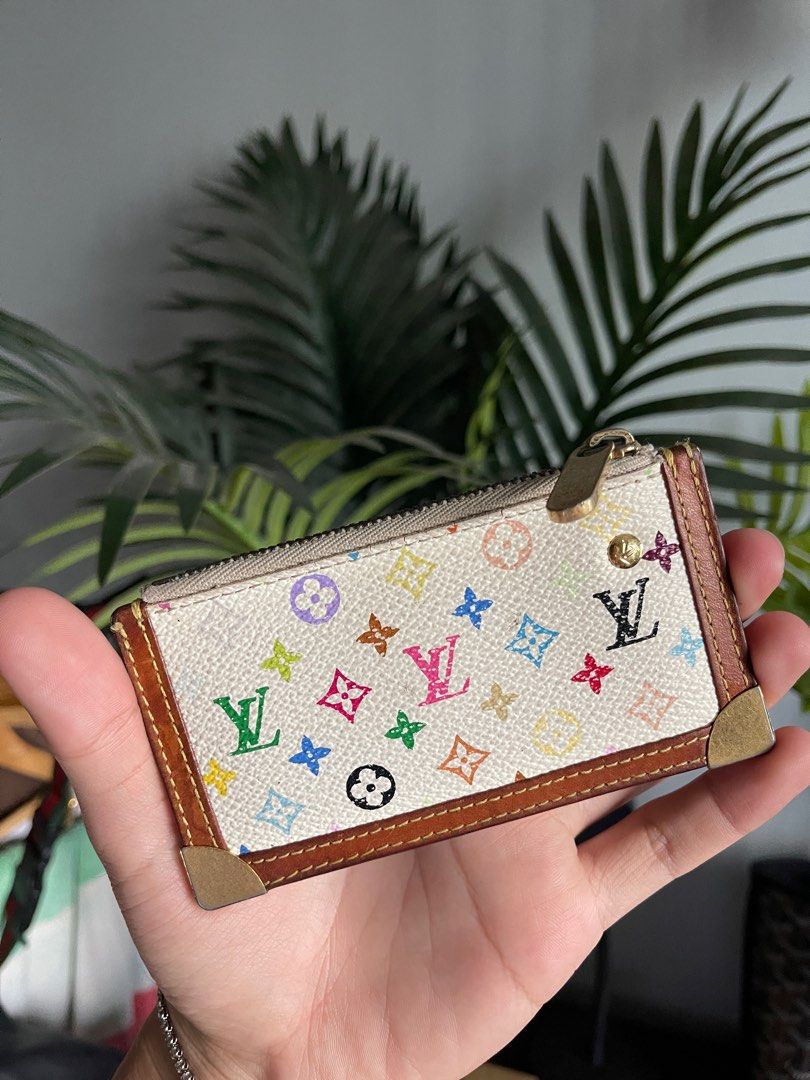 Louis Vuitton, Bags, Louis Vuitton Multicolor Monogram Key Pouch Wallet