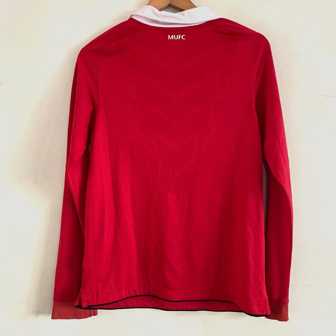 Red long discount sleeve dri fit