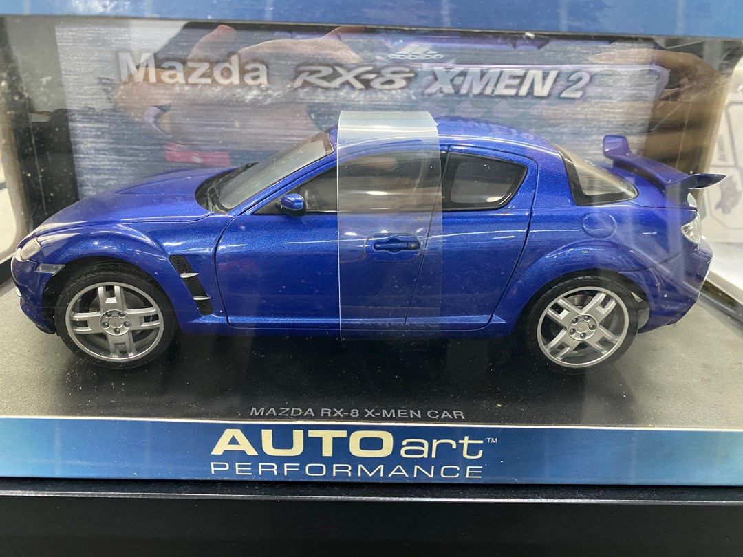 オートアート 1/18 マツダ RX-8 2003 ライトニングイエロー 右ハンドル 