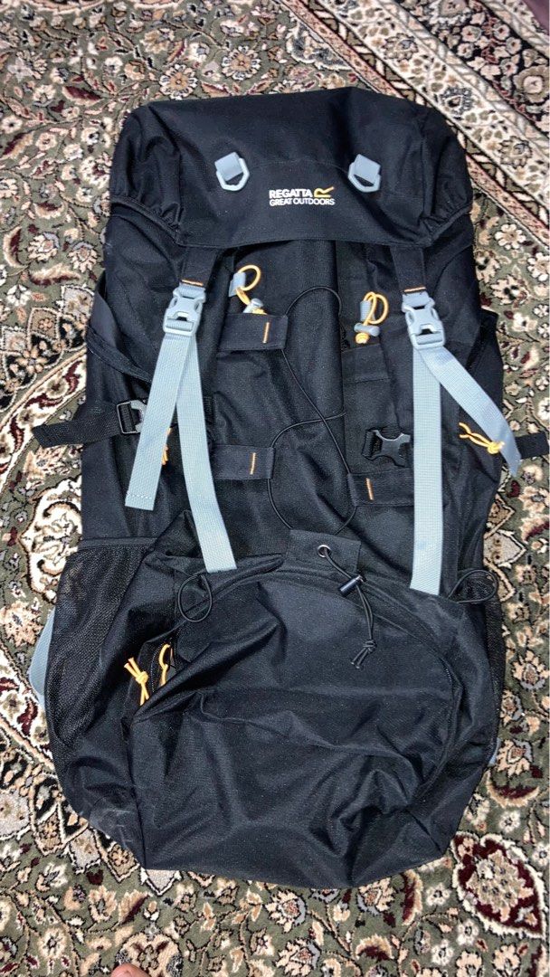 Backpack Regata Survivor III 85L rucksack black Men s Fashion