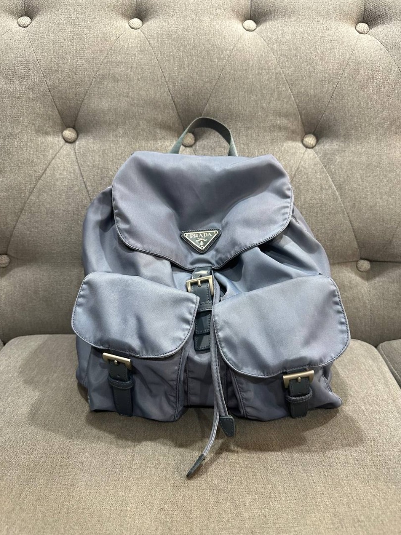 [BAGS CLEARANCE] Prada Nylon Backpack, Women's Fashion, Bags & Wallets