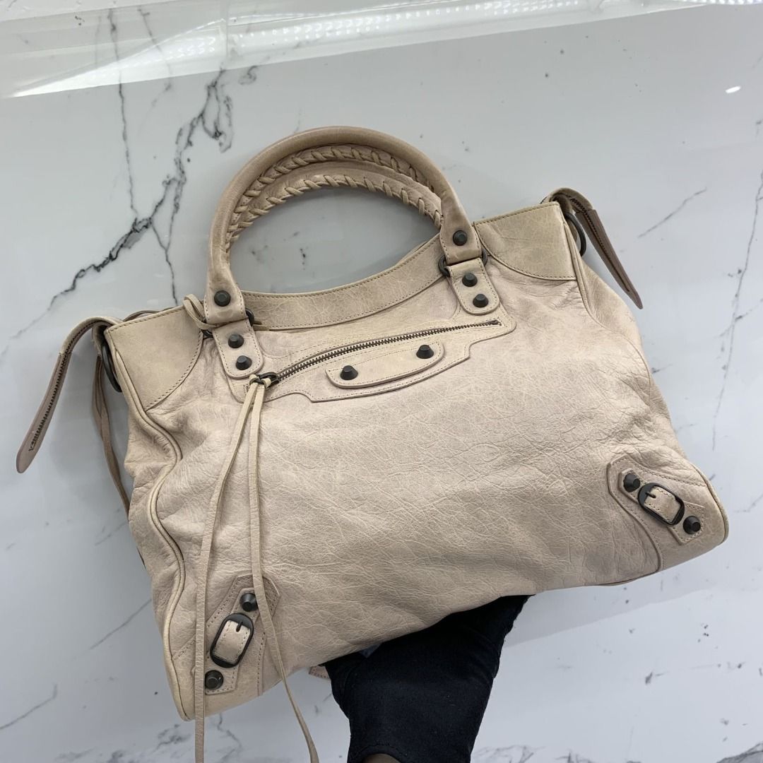 DISCOUNTED BALENCIAGA 235216 CITY 2WAY PINK SHOULDER BAG 227034849