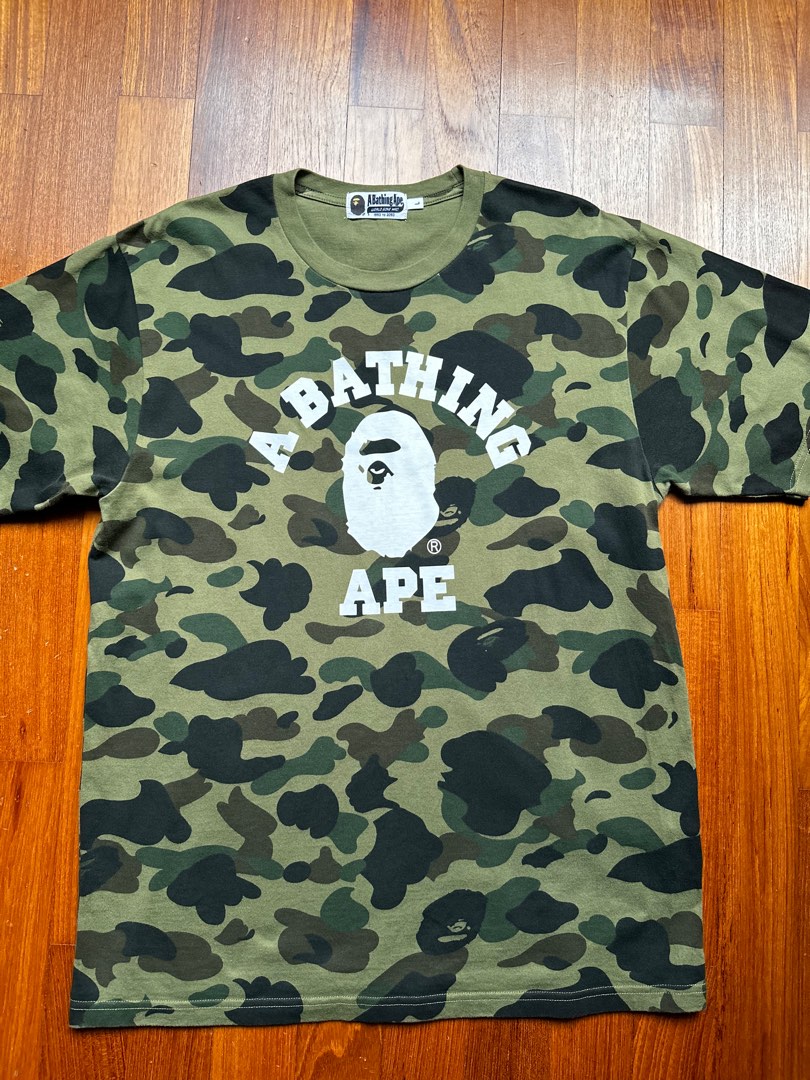 Bape Tshirt, Luxury, Apparel on Carousell