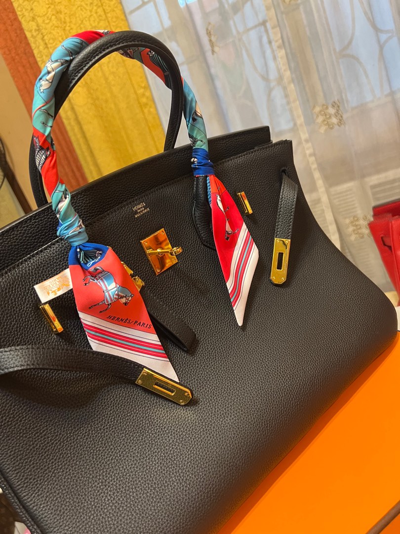 Birkin 40 Black, Luxury, Bags & Wallets on Carousell