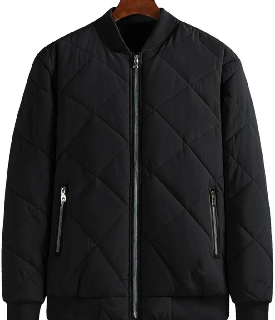 Mens black winter bomber jacket online