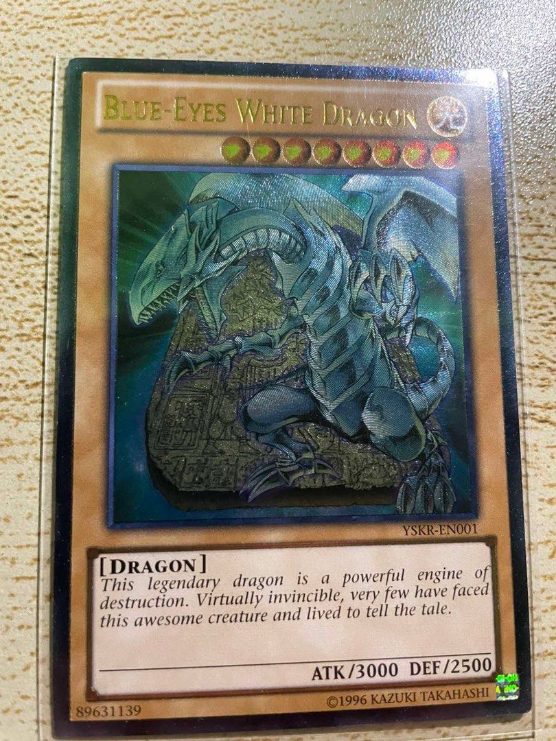 Blue Eyes White Dragon, Hobbies & Toys, Toys & Games on Carousell