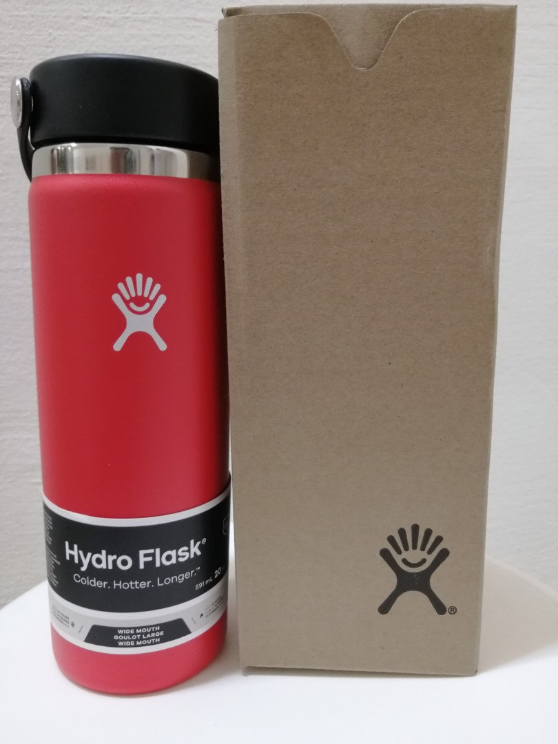 Hydro Flask 20 Oz Water Bottle in Goji - W20BTS612
