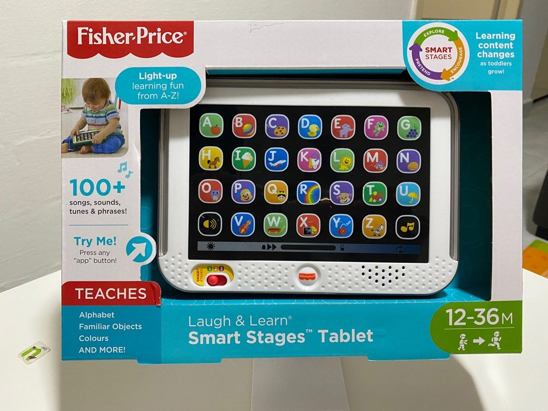 Fisher price laugh and learn smart stages sales tablet