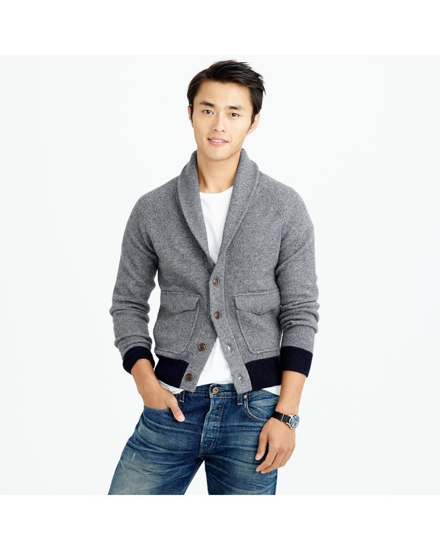 J crew lambswool cardigan shop