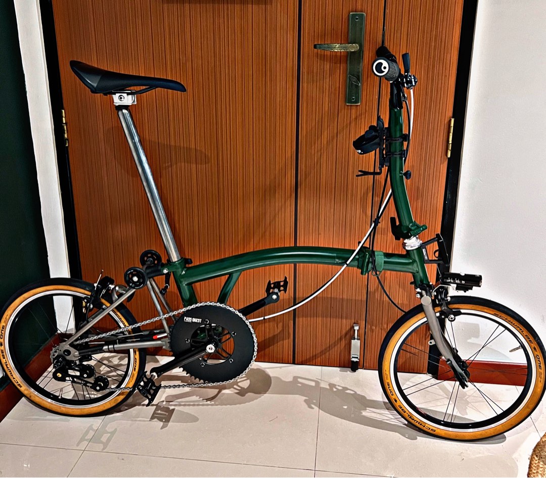 brompton racing green