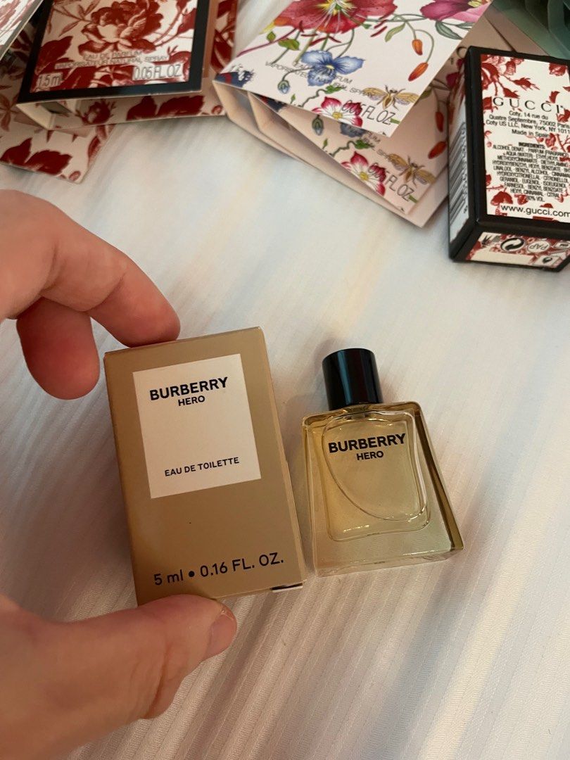 Burberry Hero Perfume travel size, Beauty & Personal Care, Fragrance &  Deodorants on Carousell