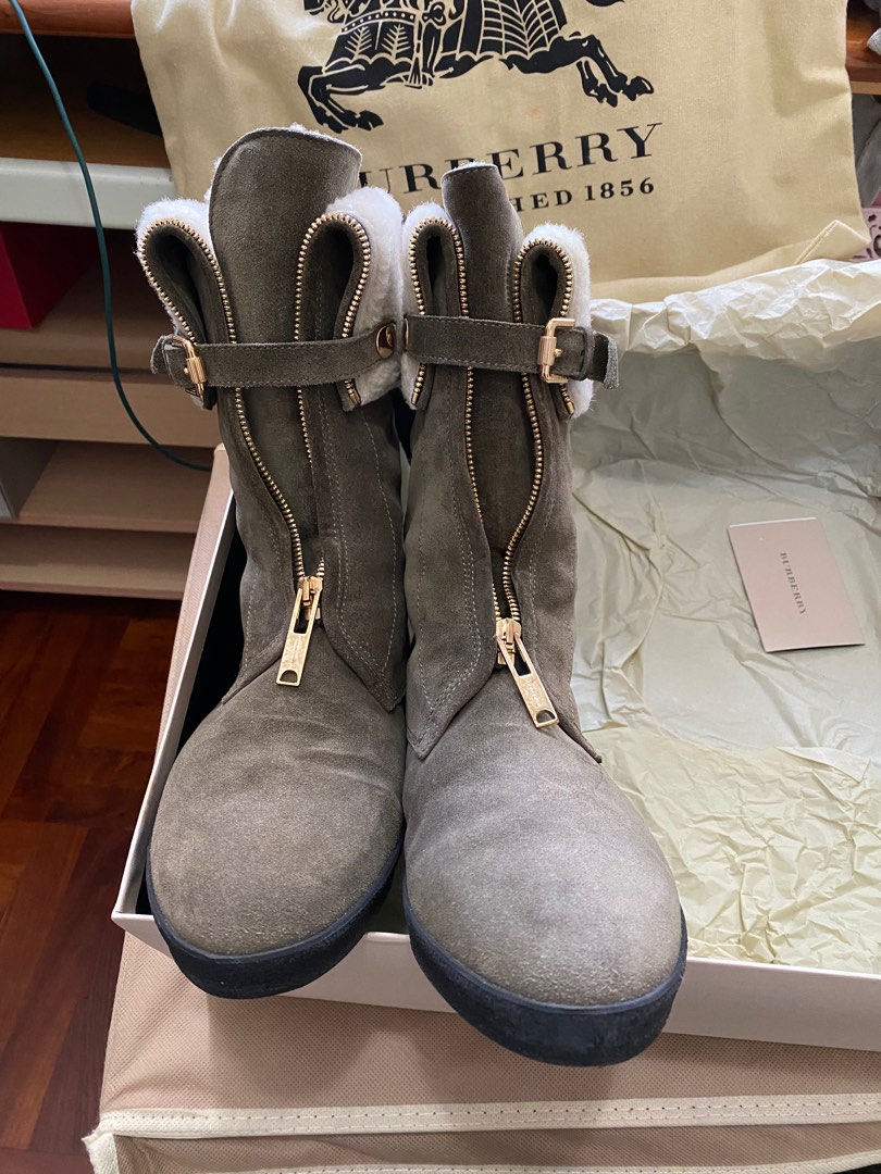 Burberry 2025 stanmore boots