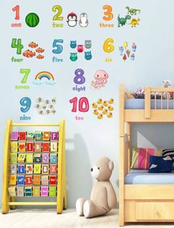 CARTOON GRAPHIC WALL STICKERS