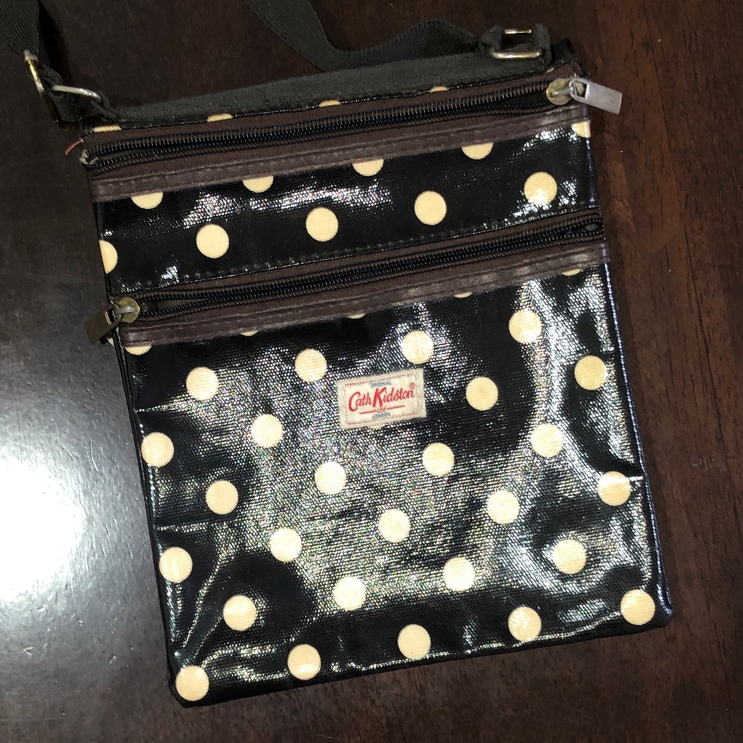 Cath Kidston Polka Dot Crossbody Bag, Women's Fashion, Bags & Wallets