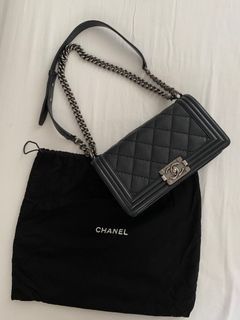 Chanel Boy Double Stitch Bag (old medium)