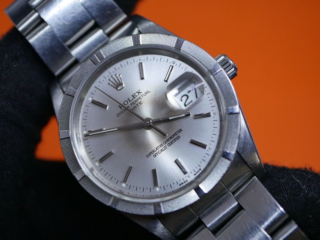 CHEAPEST Rolex Oyster Perpetual 34mm Sapphire Glass 15010 with Silver Sunburned Dial