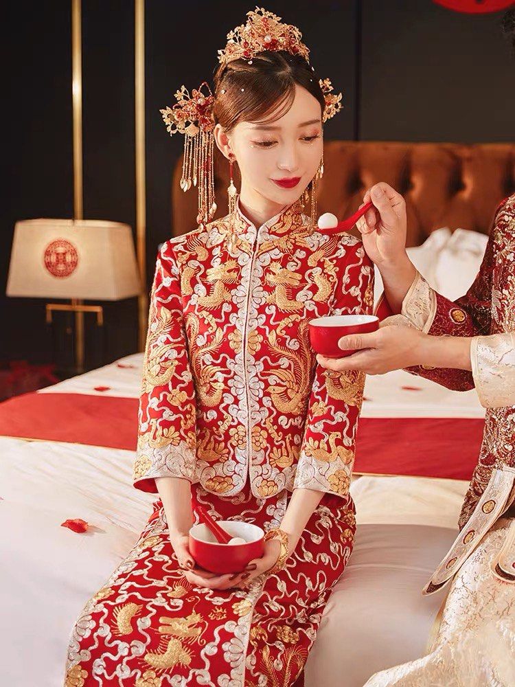 Chinese traditional discount dress wedding