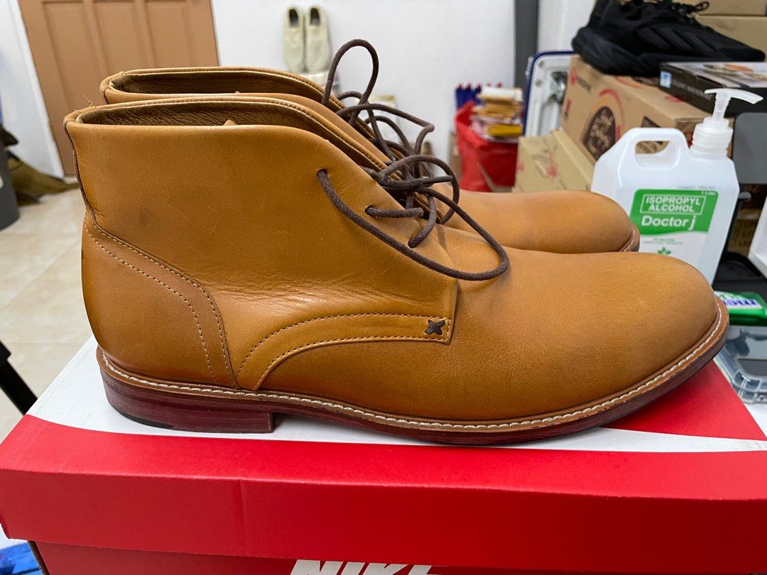 Custom made chukka new arrivals boots