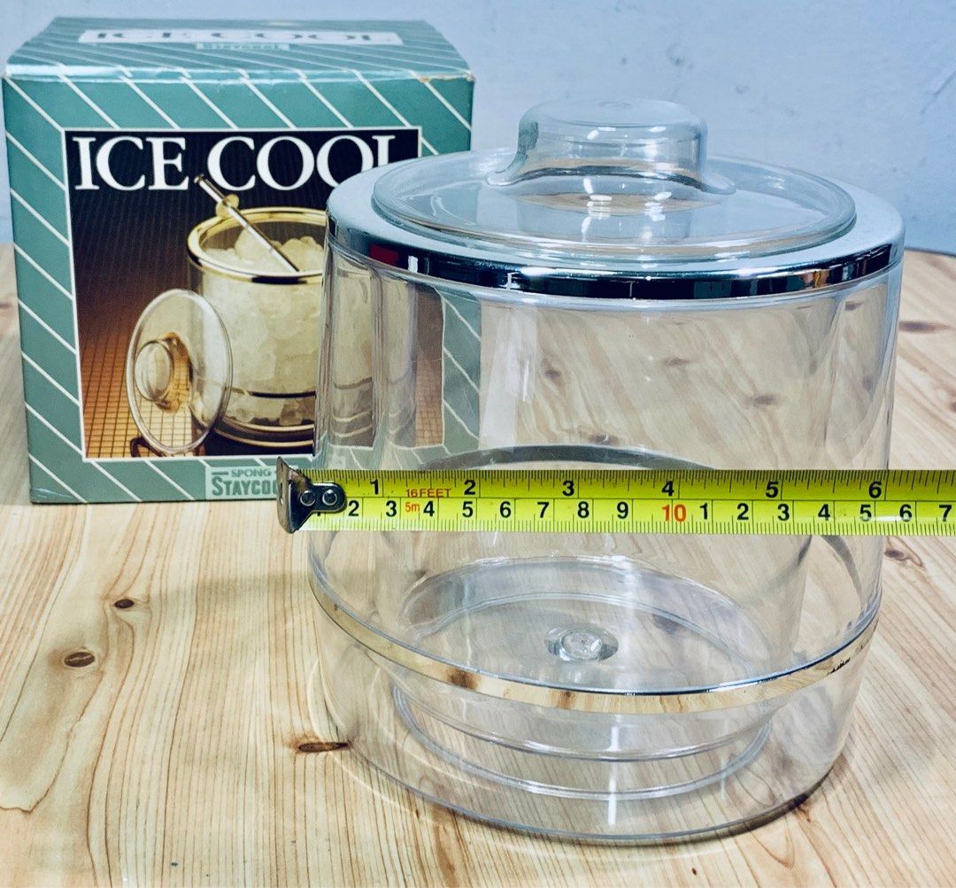 Clear Ice Bucket with Lid, TV & Home Appliances, Kitchen Appliances