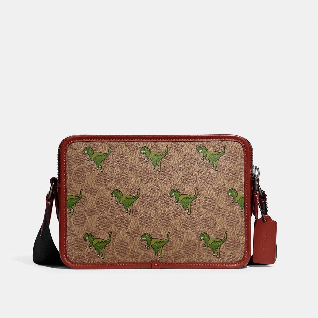 Coach Dinosaur Charter Crossbody Bag Men s Fashion Bags Sling