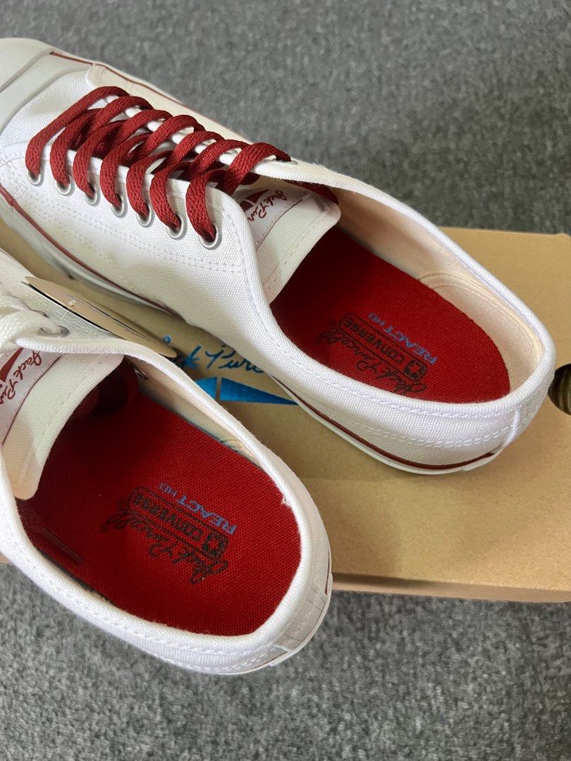 Converse jack discount purcell red