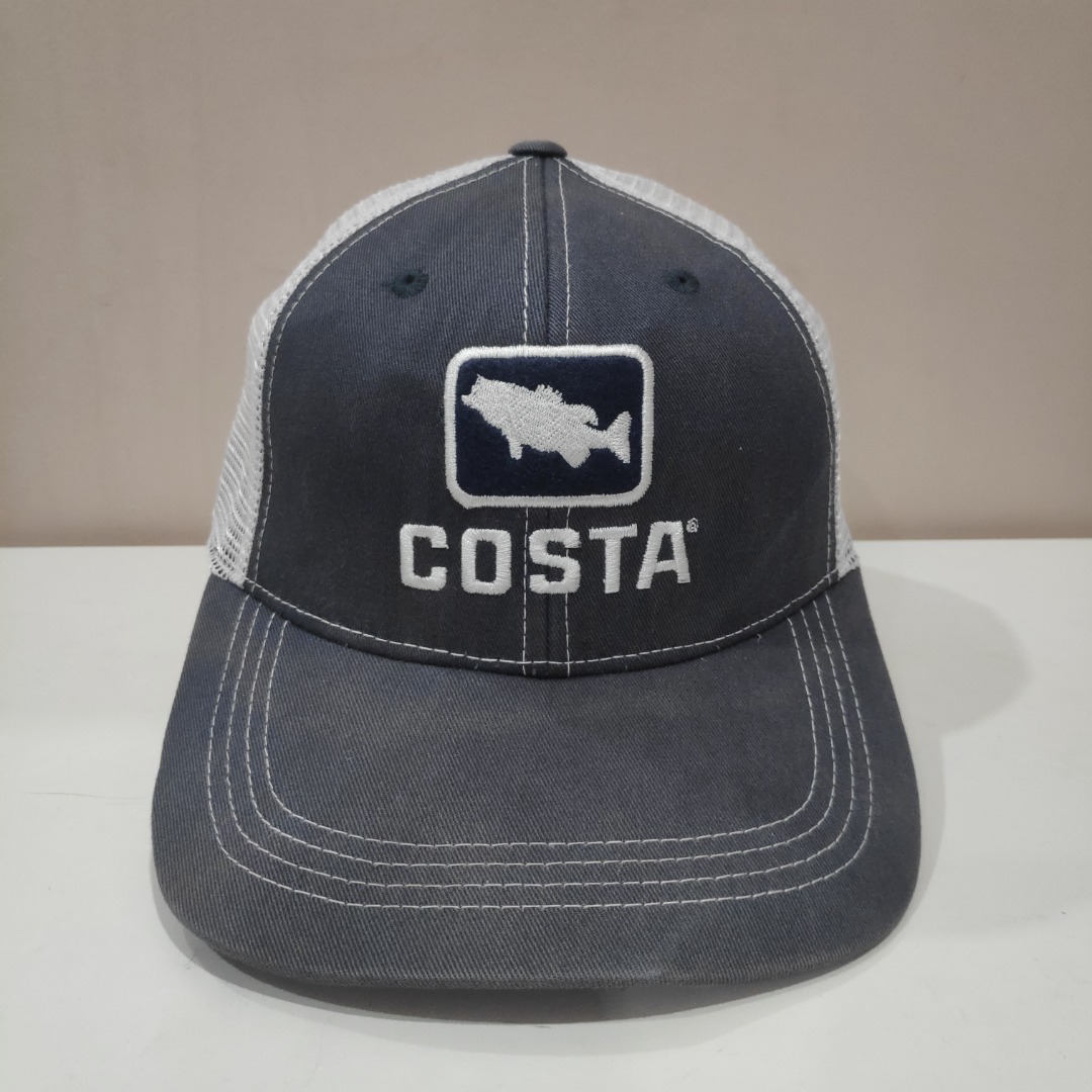 COSTA Fishing Outdoor Trucker Cap Snapback, Men's Fashion, Watches &  Accessories, Cap & Hats on Carousell