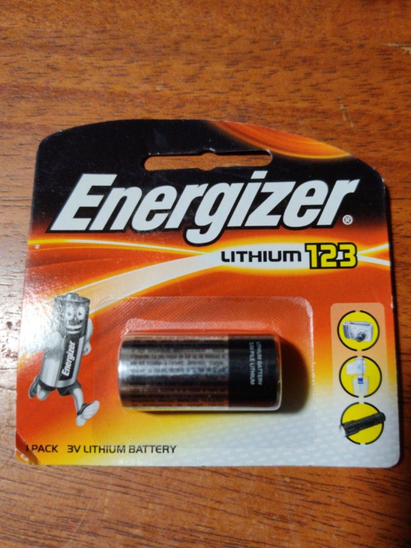 CR 123 and 2CR5 ENERGIZER LITHIUM batteries62863835530369111