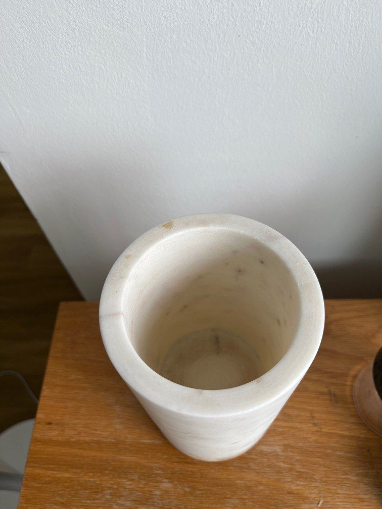 Crate and barrel wine cooler. Marble, Furniture & Home Living