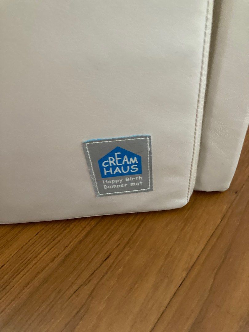 Creamhaus bumper bed, Babies Kids, Baby Nursery Kids Furniture