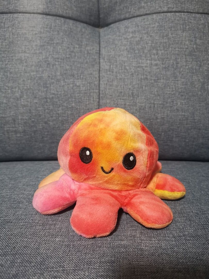 angry squid plush