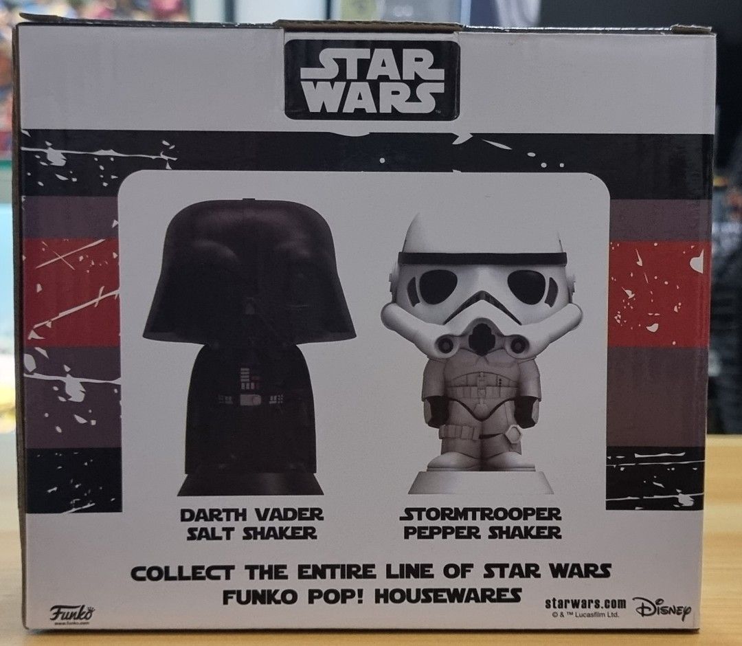 Star Wars: Darth Vader & Stormtrooper Pop! Salt & Pepper Shakers