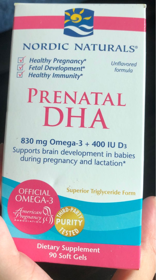 DHA Pregnancy Supplement, Health & Nutrition, Health Supplements