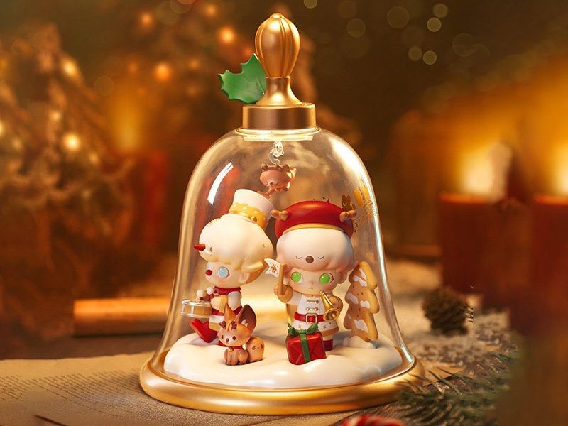 Dimoo Christmas Bell Scene Set Popmart, Hobbies & Toys, Toys & Games on Carousell
