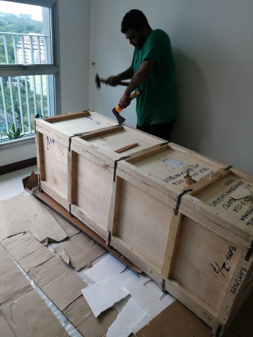 Build in bed removal / Uncrating and disposal, Home Services, Movers