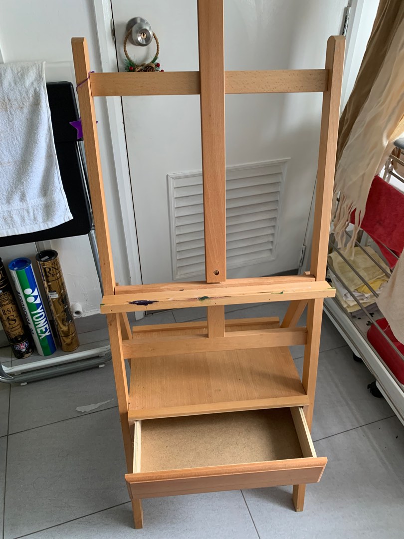 Easel for Painting, Furniture & Home Living, Furniture, Shelves