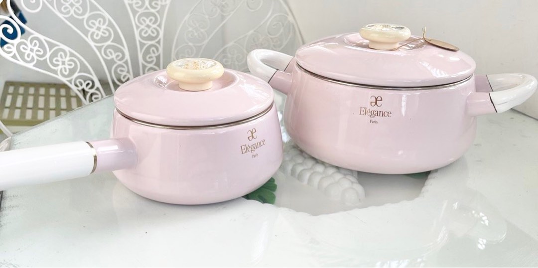 Elegance Paris 2piece cookware set, Furniture & Home Living
