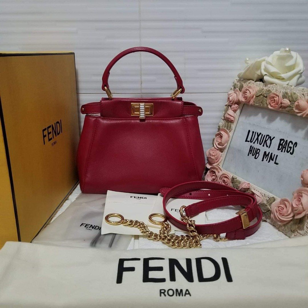 Fendi Peekaboo X-Tote, Luxury, Bags & Wallets on Carousell